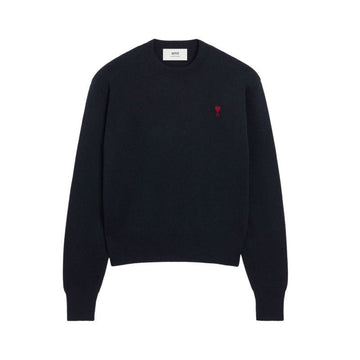 AMI Small Heart Round Knit HKS826 001 414 150503196