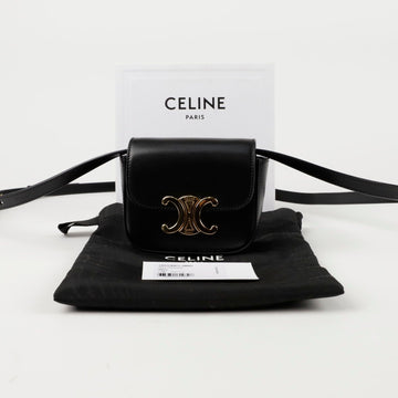 CELINE 10I513DPV Claude Mini Schulter Crossbody Tasche 150240877