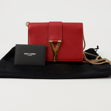 Saint Laurent Y Logo Mini Chain Crossbody Bag 311215 150266207