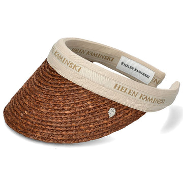 HELEN KAMINSKI Bianca 8 Visier Sonnenhut HAT52204 NUTSHELL NATURAL LOGO 150509213