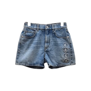CHANEL [36] P78558 ココデニムショーツパンツ B0920C087 150509761 [P]