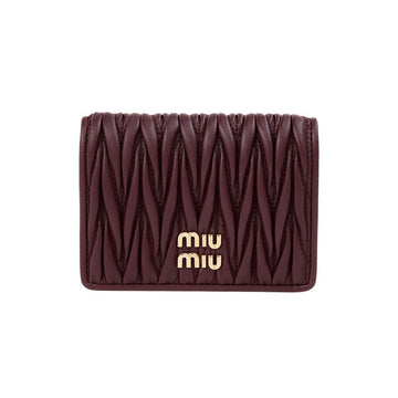 MIU MIU 5MV021 AFPP F0007 SS26 Damen Kleine Matelassé Brieftasche 150514704