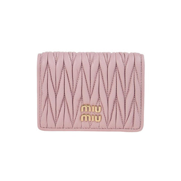 MIU MIU 5MV021 AFPP F0E18 SS26 Damen kleine Matelassé Geldbörse 150532222