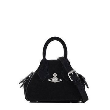 Vivienne Westwood 25FW Black Mini Yasmin Suede Cross Tote Bag 5C010005W L007E N401 150532689