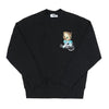 MSGM Cute Kitty Print Logo Damen Sweatshirt 3941MDM108SE 257586 99 150538072 [P]