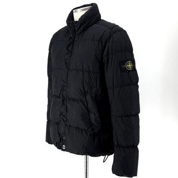 STONE ISLAND Crinkle-Feeling Daunenjacke ohne Kapuze L 150541309