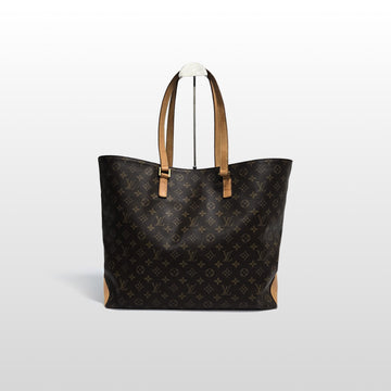 Louis Vuitton Monogram Cabas Mezzo Shoulder Bag Brown M51151 150541475