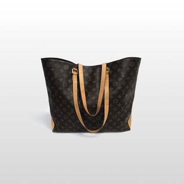 Louis Vuitton Brown M51151 Monogram Cabas Mezzo Shoulder Bag 150541645