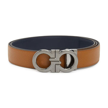 Salvatore Ferragamo Gancini Men's Reversible Belt 670644 0791058 (Pre-Cutting) 150542936
