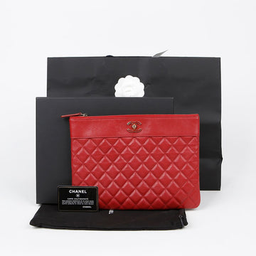 CHANEL Mademoiselle New Medium Clutch A80992 150356783