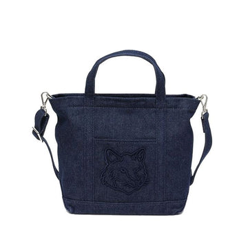 Maison Kitsune Foxhead Small Shoulder Bag LW05103WD4020 P470 150543125