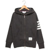 THOM BROWNE 26FW Klassischer Loopback 4-Streifen Full ZIP Hoodie 136058732 [P]