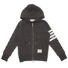 THOM BROWNE 26FW Klassischer Loopback 4-Streifen Full ZIP Hoodie 136058732 [P]