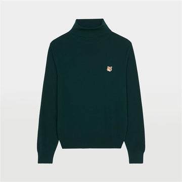 MAISON KITSUNE Fuchs Kopf Patch Unisex Rollkragenpullover JM00501KT1036 P370 150544115