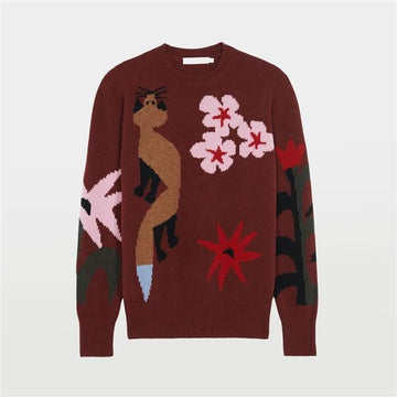 MAISON KITSUNE Jacquard Sweater für Unisex P596 150544140