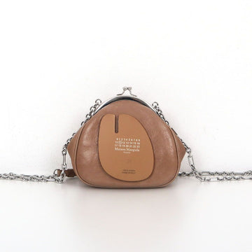 MAISON MARGIELA メゾン マルジェラ タビ レザー コイン ケース ショルダーバッグ ヌードピンク S56WG0114 150545744