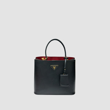 Prada Saffiano Panier Double Shoulder Bag Large 1BA211 150547108