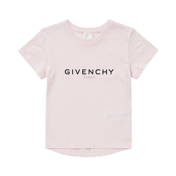 GIVENCHY Akita-Type Logo Kinder T-Shirt 44Z H15329 145240057