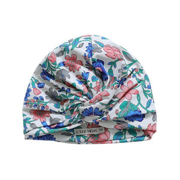 LOUISE MISHA GBC-S24-B0201 Floral Turban Schwimmkappe für Kinder 146392323