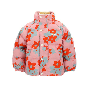 TINY COTTONS フラワーショートパデッドジャケット 4Y/6Y/8Y 146843718