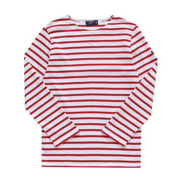 Saint James 2066 NEIGE TULIPE Mingouyer Modern Stripe Long Sleeve T-Shirt (Adult Size Available) 146709014