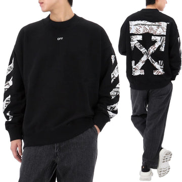 Off White 25FW Newspaper ARR Skate Sweatshirt 1001 150633900