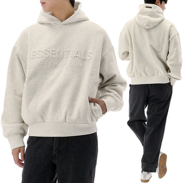 Fear of God 25FW Essential Logo Embossed Hoodie 192HO256212F HEATHEROAT 150634058