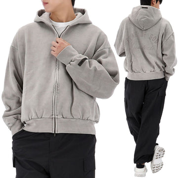 Fear of God 25FW Essential Embroidered Hooded Zip-Up 192HO254781F 150634322