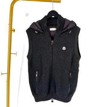 MONCLER Strick-Padded Weste 150633881