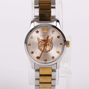 Gucci Catwatch Combi Steel Women's Watch 126.5 150634761