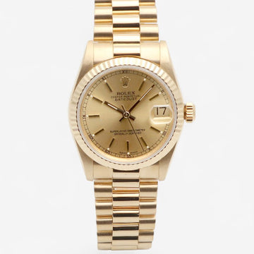 ROLEX Datejust 31 68278 Gold Medium Damen Unisex Uhren 1988 150634819