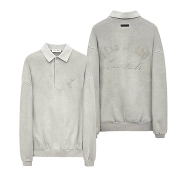 FEAR OF GOD 25FW エッセンシャル バックロゴ刺繍 カラ スウェットシャツ メンズ 192HO252041F 150637678