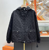 Gucci GG Supreme Nylon Hooded Zip-Up Jacket 42 150638936 [P]