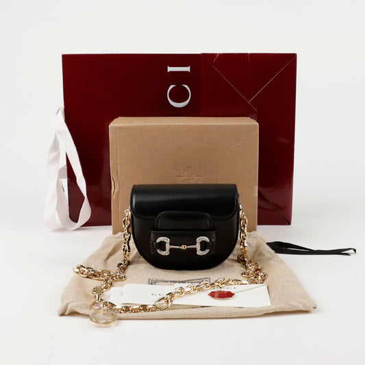 GUCCI Horsbit 1955 Rundgurt Schultercrossbody Tasche 764504 150404273 [P]
