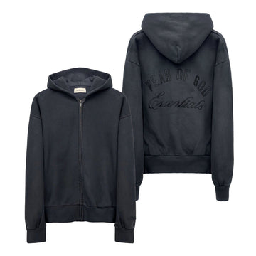 FEAR OF GOD Essential Backlogo Stickerei Kapuzenjacke 192HO254782F 150639940