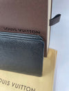 LOUIS VUITTON Taiga Multiple Wallet Geldbörse Schwarz 150640026 [P]