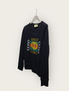 GUCCI ブラックビンテージボックスロゴプリントスウェットシャツ 150641322 [P]