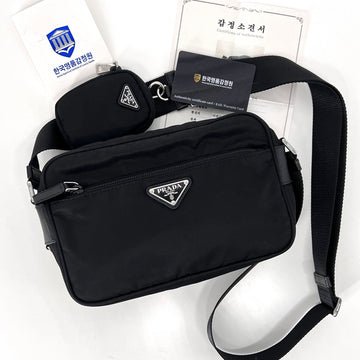 PRADA Re-Nylon Tasche Crossbody Schwarz (1BC167) 150644139