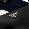 Prada Brushed Triangle Logo Crossbody Bag Black (2VH129) 150644540 [P]