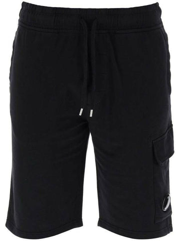CP Company Light Fleece Utility Shorts 133019135