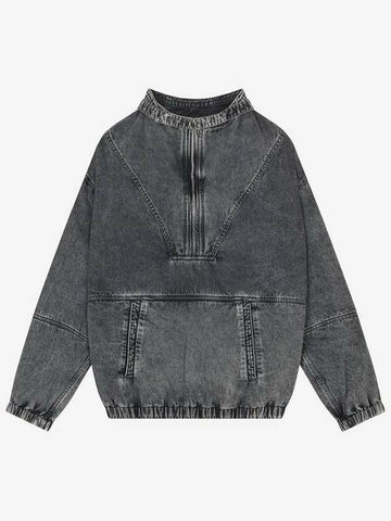 ISABEL MARANT デニムハーフジャケット HT0261HB B1H06H 02FK 133043608