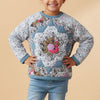 LOUISE MISHA スウェットシャツ GRIW23S0419 MULTICOFLOWERPATCH 67679233 [P]