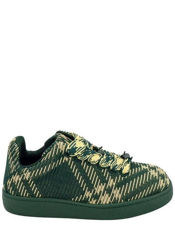 BURBERRY Karierte Strick-Box-Sneaker 8081586 133027365
