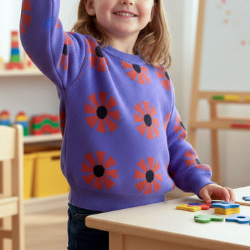 BOBO CHOSES Kaleidoscope Jacquard Strick B225AC107 511 145173346