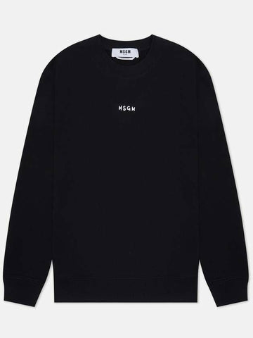 MSGM Pinsel Mikro Logo Sweatshirt 3541MDM551 237799 99 133040211