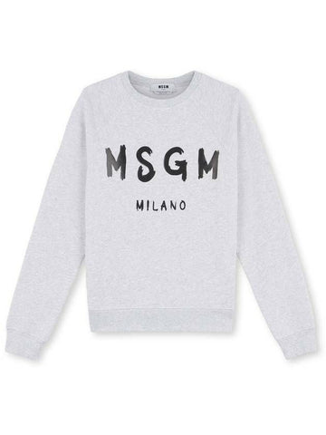MSGM Gesticktes Logo Sweatshirt 133040195