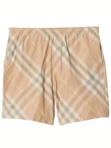 BURBERRY チェック柄スイムパンツ 8083161 133022871