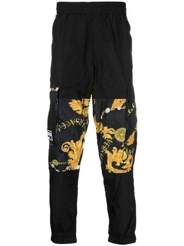 Versace Cargo Pants in Black/Gold 133044207
