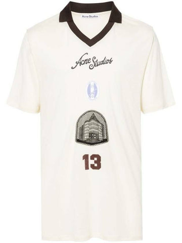 ACNE STUDIOS Sporthemd mit Logo-Print BL0382 AEF 133044029