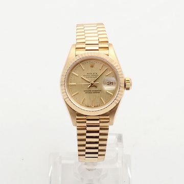 ROLEX デイトジャスト 26 女性用 ゴールドウォッチ 69178 ゴールドインデックス 1987年生まれ 150661509